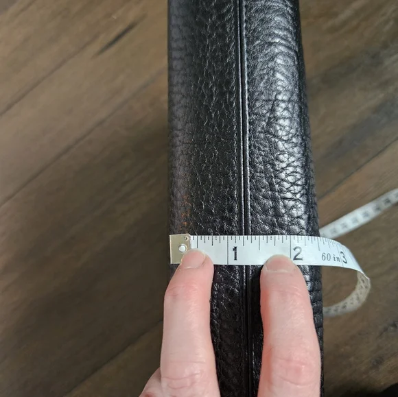 Nina Ricci Leather Envelope Clutch - Picture 8 of 12